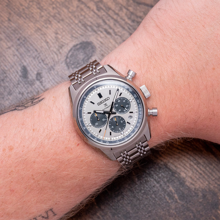 2025 Seiko Prospex Speedtimer Panda 1972 Re-Interpretation SRQ047J1