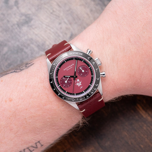 2021 Hoffman x Perpétuel Qatar Edition Burgundy Limited 40mm