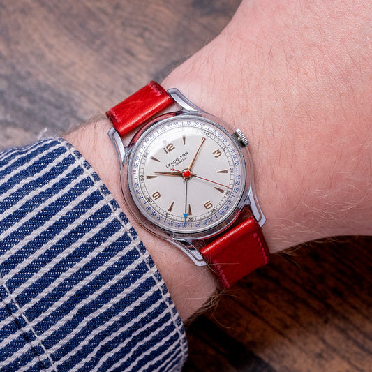 1960s Lanco Lanco-Fon Alarm Fancy Case 36.5mm 1241