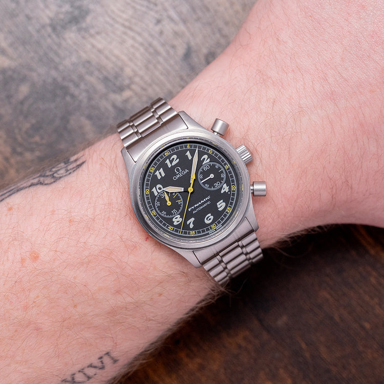 1999 Omega Dynamic III Chronograph 38mm 5240.50