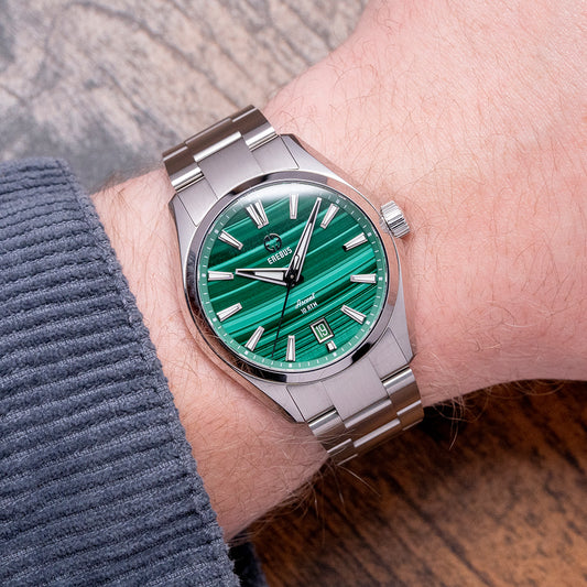 2024 Erebus Ascent Malachite Dial 39mm Automatic