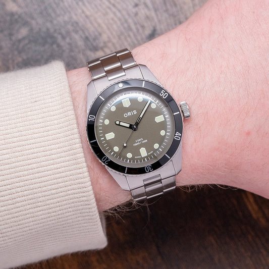 2021 Oris X Hodinkee Calibre 400 Limited Edition 01 400 7774 4087