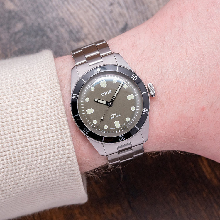 2021 Oris X Hodinkee Calibre 400 Limited Edition 01 400 7774 4087