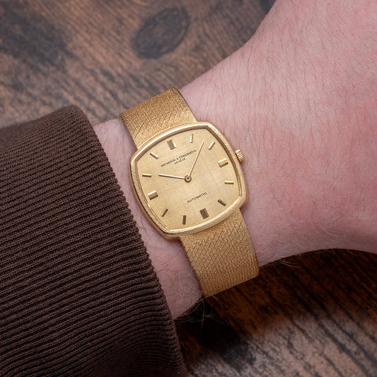 1970 Vacheron Constantin Les Historiques Automatic Yellow Gold Textured 7391