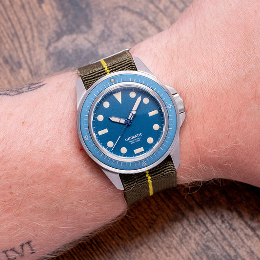 2020 Unimatic U1-MLM Massena Lab Blue Limited