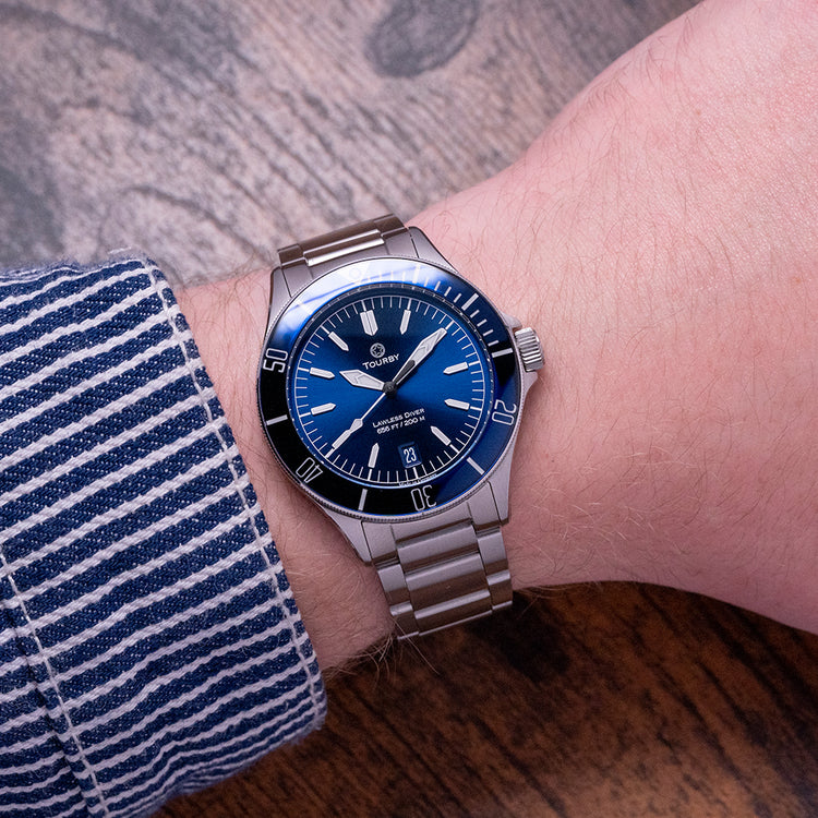 2023 Tourby Lawless Blue 40mm Diver on Bracelet 6220.2