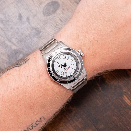 2025 Serica 5303 Diving Chronometer Porcelain White 39mm