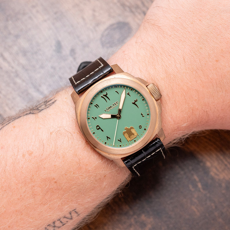 2025 Lum-Tec x Al Meshkah Bronze UAE Limited Edition 'Golden Falcon'