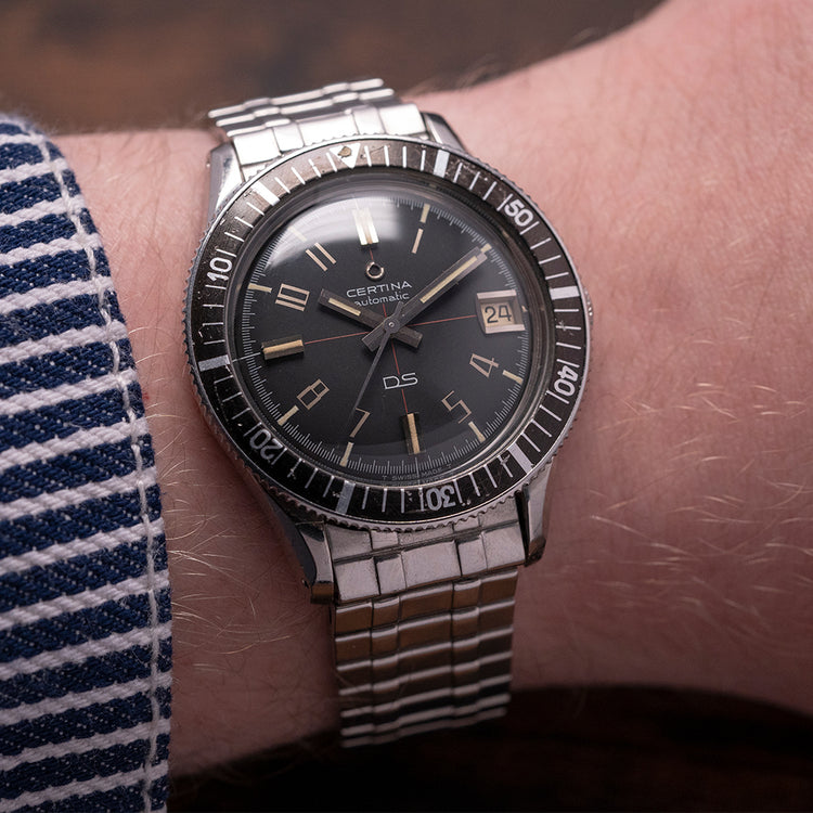 1966 Certina DS Automatic 5801 113 on Certina Bracelet