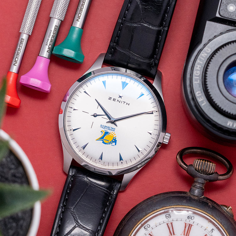 2011 Zenith Heritage Ultra Thin 40mm '20th Anniversary Kazakhstan Independence'