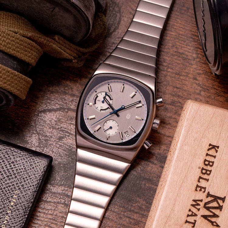 2023 Brew Metric Steel Dial Chronograph RTR026