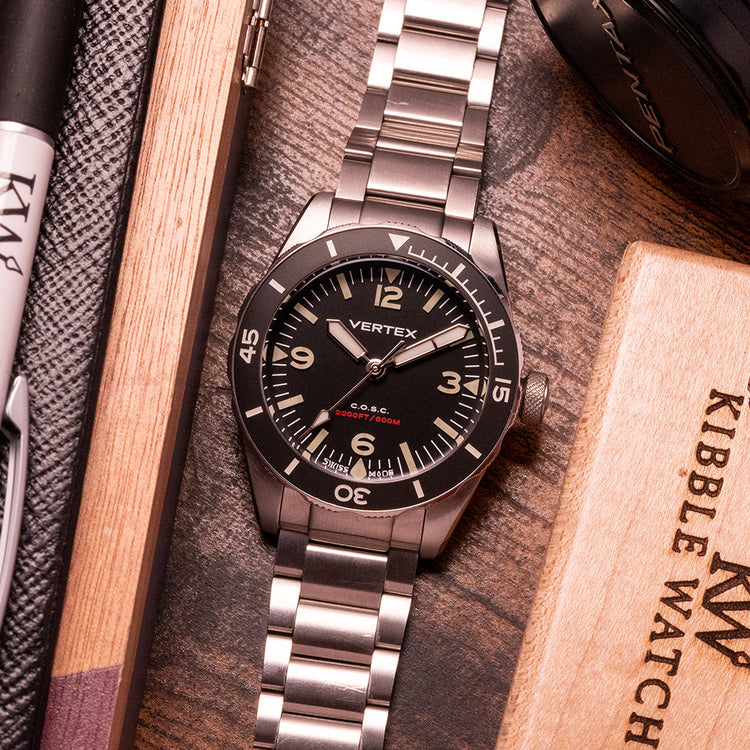 2022 Vertex M60 AquaLion No-Date on Bracelet