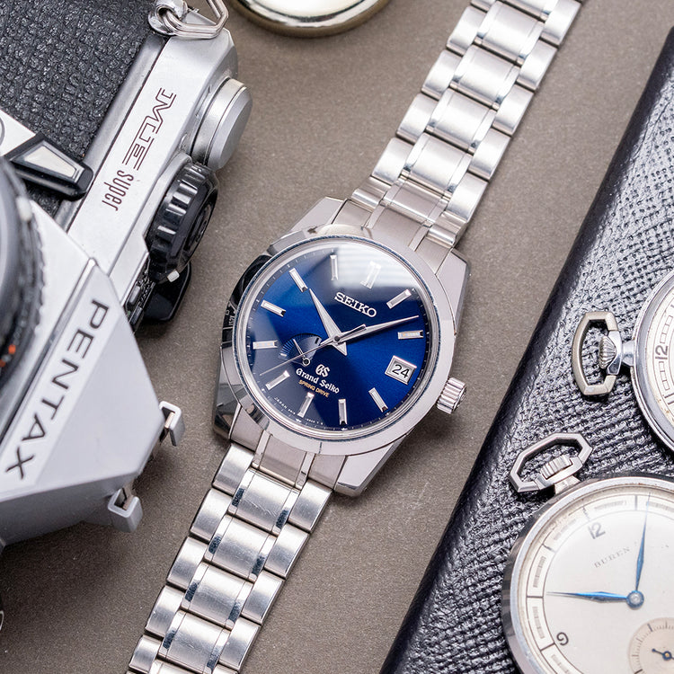 2014 Grand Seiko Spring Drive 'Self Dater' Limited Blue SBGA105
