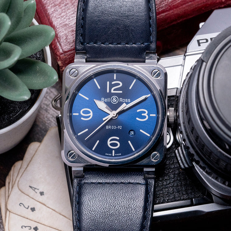 2019 Bell & Ross BR 03-92 Blue Automatic 42mm