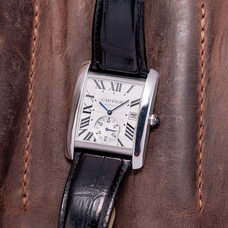 2010s Cartier Tank MC Automatic 34mm x 43.5mm 3589