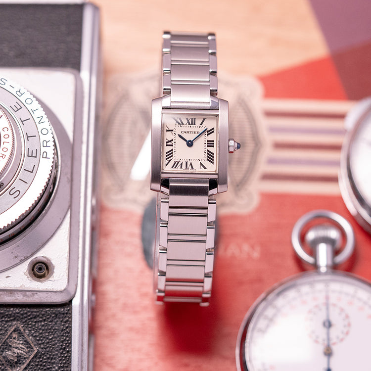 2000s Cartier Tank Francaise Quartz Ladies 20mm