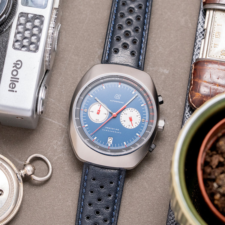 2024 Autodromo Prototipo Chronograph Blue 42mm