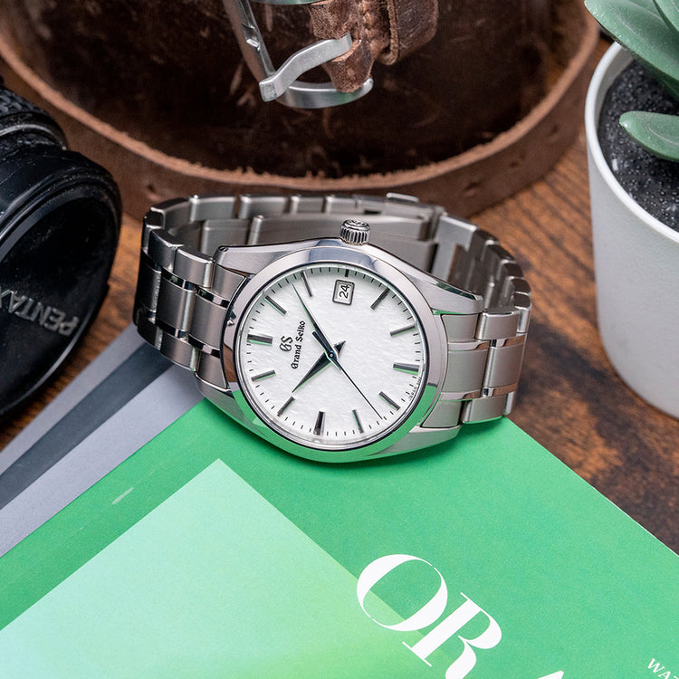 2024 Grand Seiko 'Snowflake' Titanium 37mm 9F SBGX355G