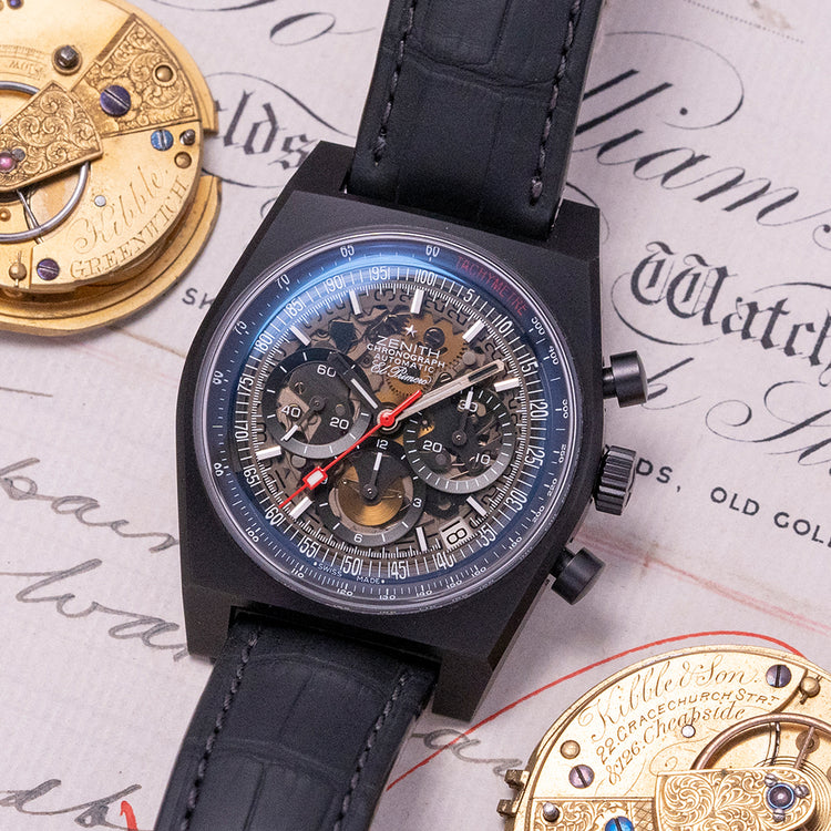 2017 Zenith El Primero New Vintage 1969 Black Limited
