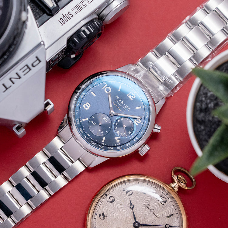 2025 Nomos Club Sport Neomatik Worldtimer Blue 40mm 790