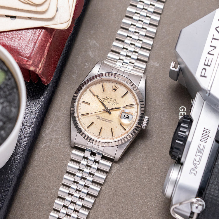 1992 Rolex Datejust 36mm Fluted Bezel on Jubilee 16234