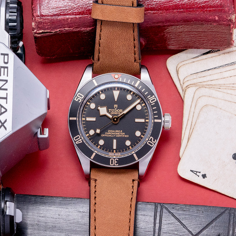 2023 Tudor Black Bay 58 Black on Strap 79030N