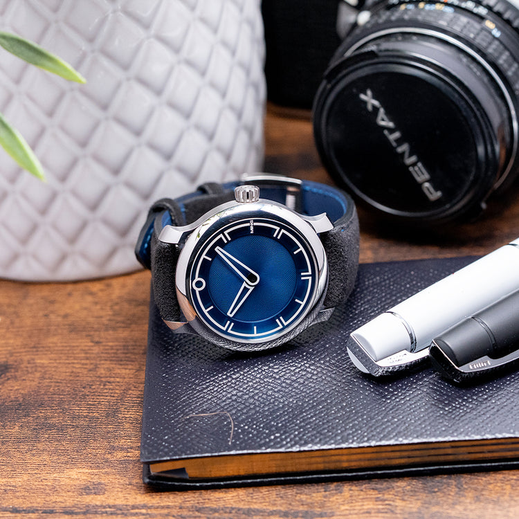 2022 Ming 17.09 Blue Dial Automatic 38mm on Strap