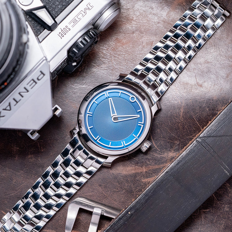 2022 Ming 17.09 Blue Dial Automatic 38mm on Bracelet