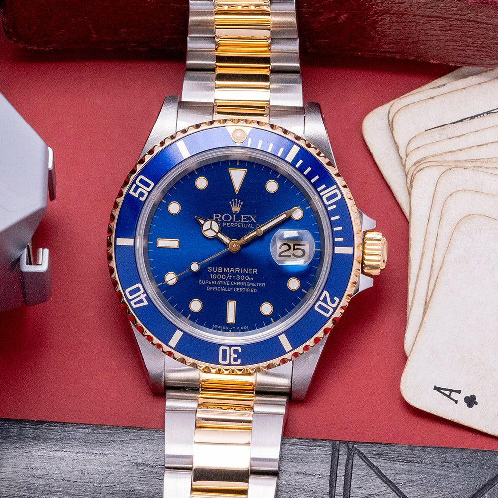 1997 Rolex Submariner Steel Gold