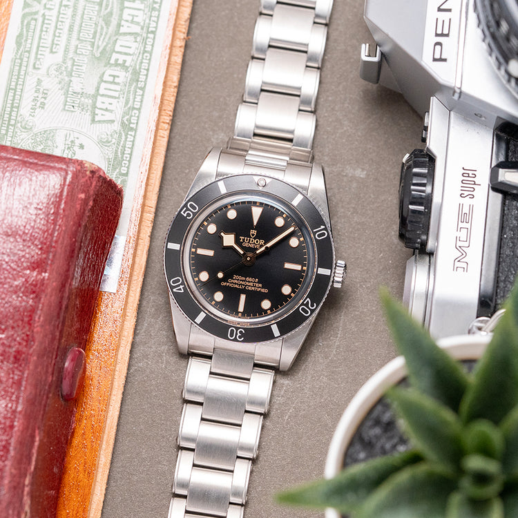 2023 Tudor Black Bay 54 Black 37mm 79000N on Bracelet
