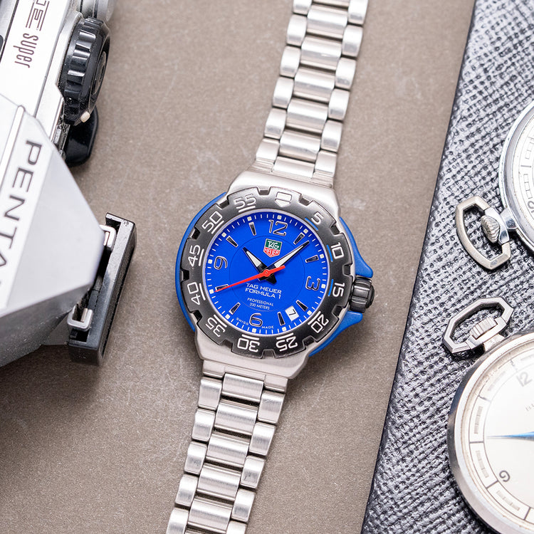 2004 TAG Heuer Formula 1 Blue Quartz 35mm WAC1212.BA0851