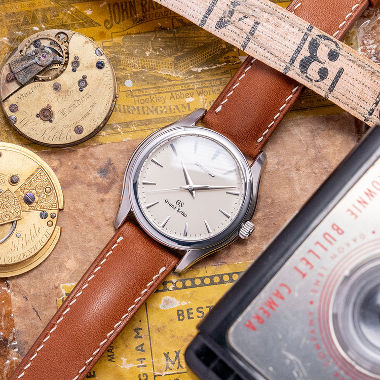 2000s Grand Seiko 9F Quartz 36mm White Dial SBGX009