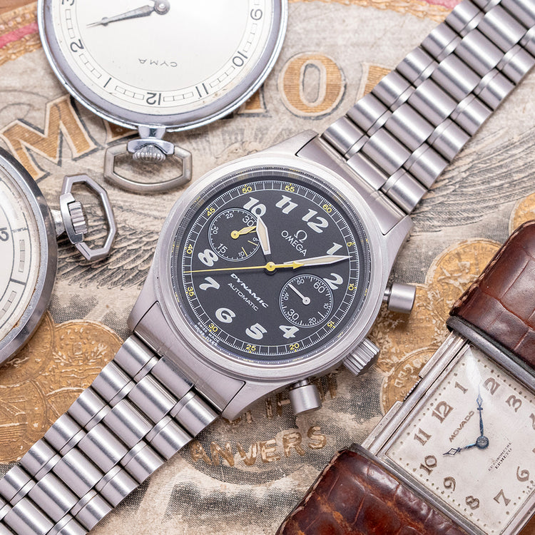 1999 Omega Dynamic III Chronograph 38mm 5240.50