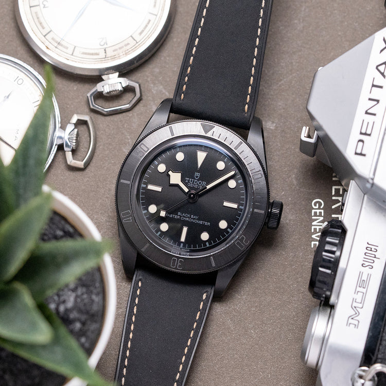 2023 Tudor Black Bay Ceramic 41mm on Strap 79210CNU