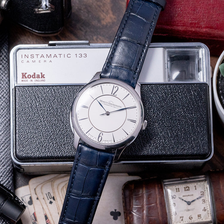 2010s Moritz Grossmann Tefnut Stainless Steel 38.5mm Cal. 202.0