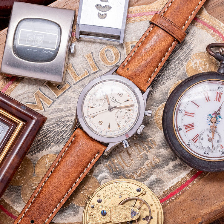 1950s Cortébert 'Sport' Chronograph 35mm Valjoux 23