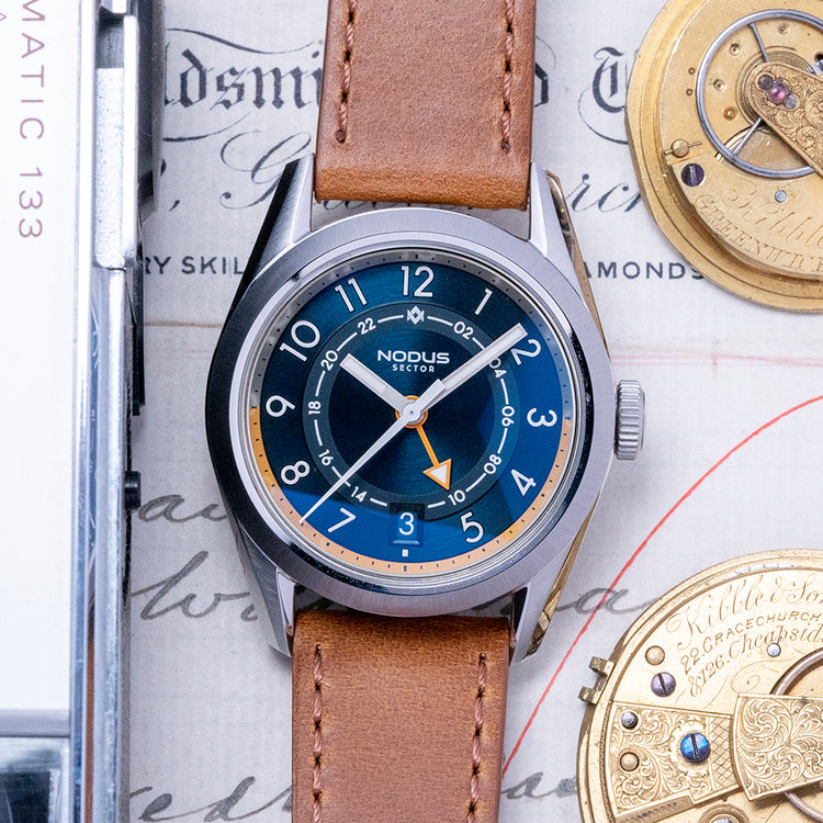 2023 Nodus Sector GMT Pacific Blue Automatic SEC-GMT-PAC