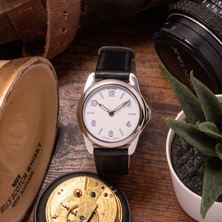 2020 AnOrdain Model 2 White Enamel "Medium" Manual