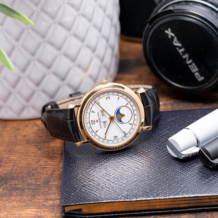 1990s Vacheron Constantin Triple Calendar Moonphase 18ct 35.5mm 37150