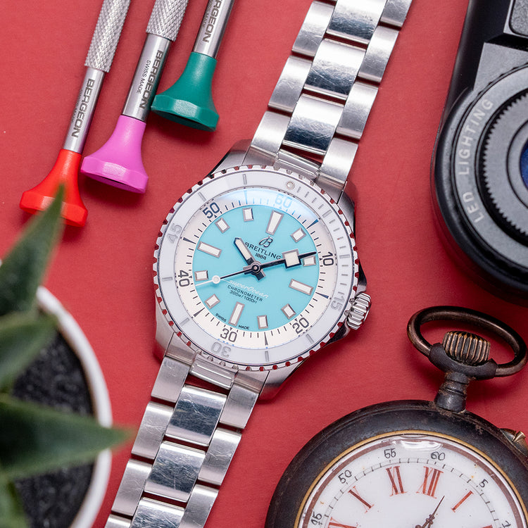2023 Breitling Superocean Automatic 36mm Turquoise A17377