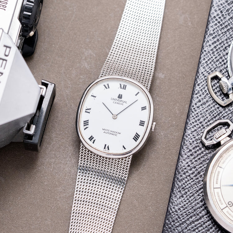 1967 Universal Genève White Shadow Automatic on Bracelet 886049