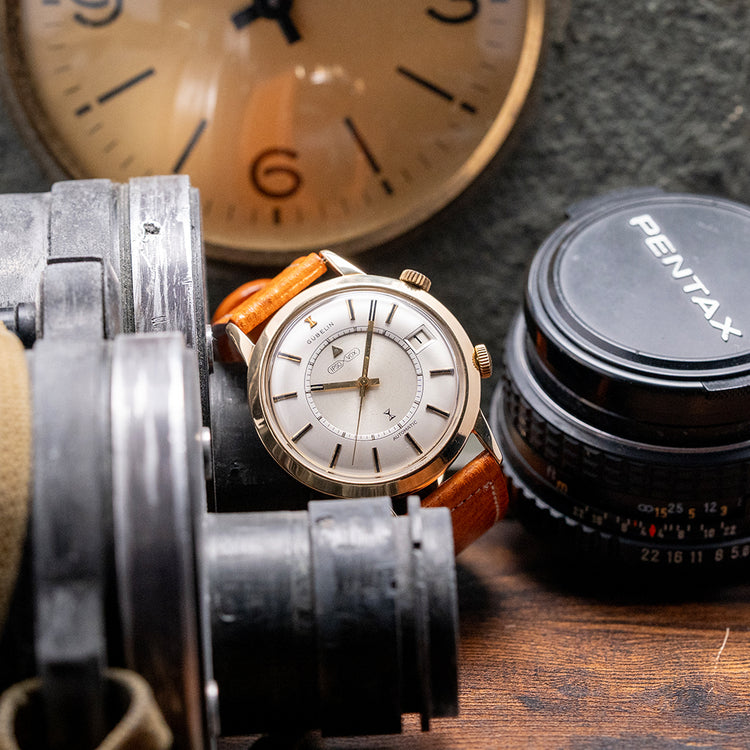 1960s Gübelin 'Ipso-Vox' Alarm By Jaeger-LeCoultre 36.5mm 855