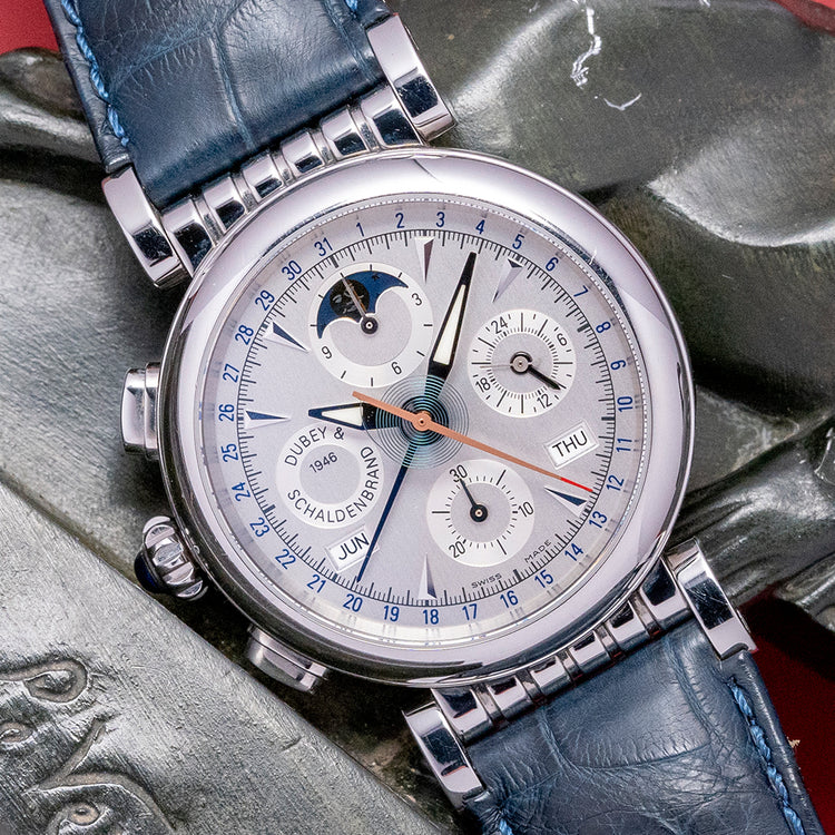 Dubey & Schaldenbrand Spiral VIP Triple Date Chronograph
