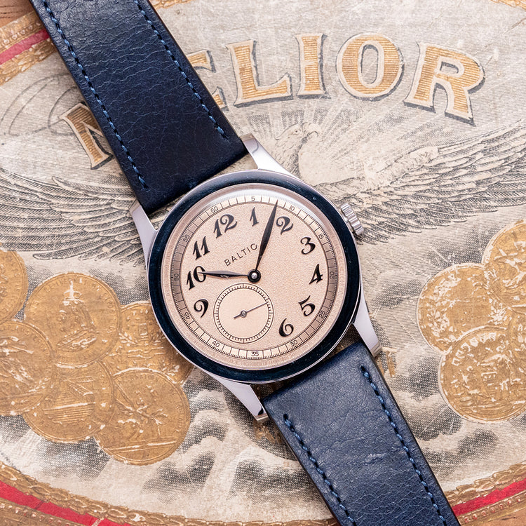 2023 Baltic MR01 Salmon Dial Micro-Rotor Automatic 36mm