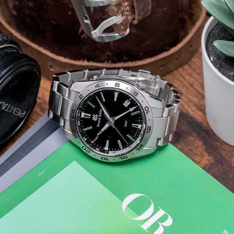 2024 Grand Seiko GMT Quartz 9F Black 39mm SBGN027G