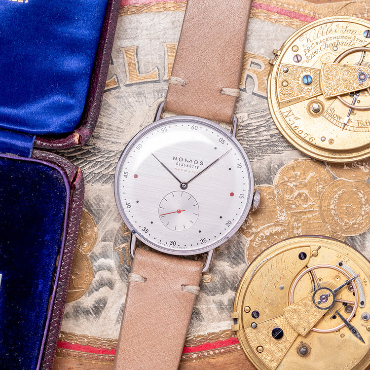 2021 Nomos Metro Neomatik 39mm Silvercut Automatic 1114