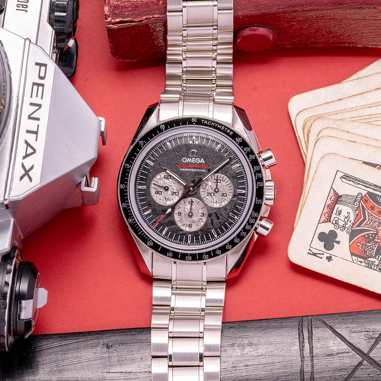 2011 Omega Speedmaster Apollo Soyuz Meteorite Limited Edition
