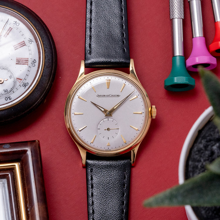 1950s Jaeger-Le Coultre 18ct Yellow Gold Cal. P480/C 33.5mm