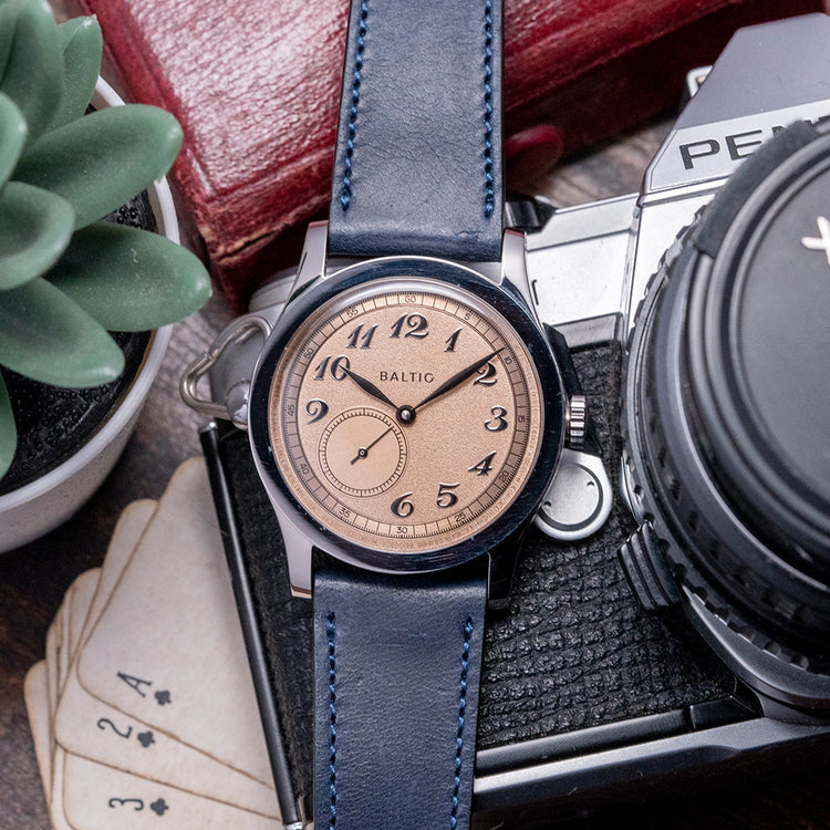 2022 Baltic MR01 Salmon Dial Automatic Micro-Rotor 36mm