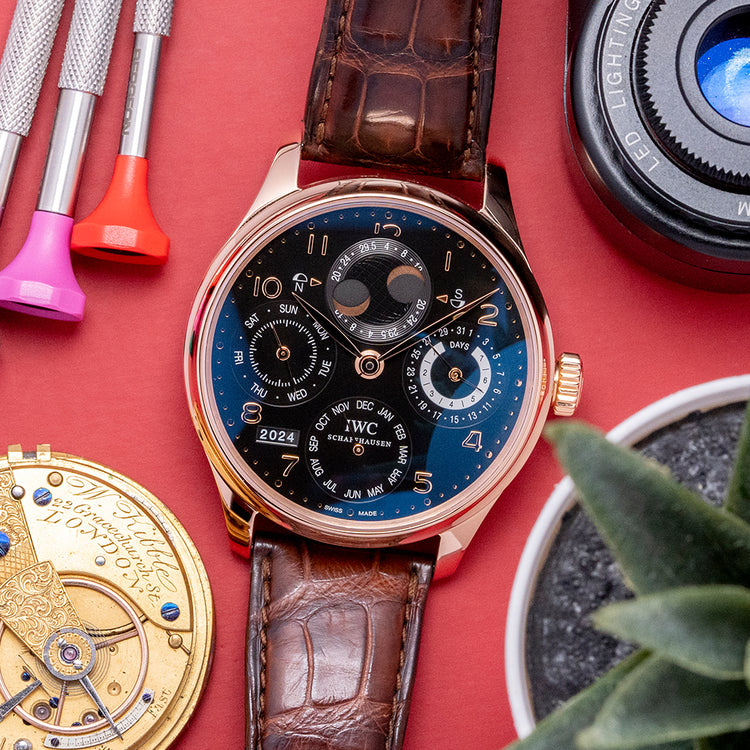 2014 IWC Portuguese Perpetual Calendar 18ct Gold 44mm IW503202